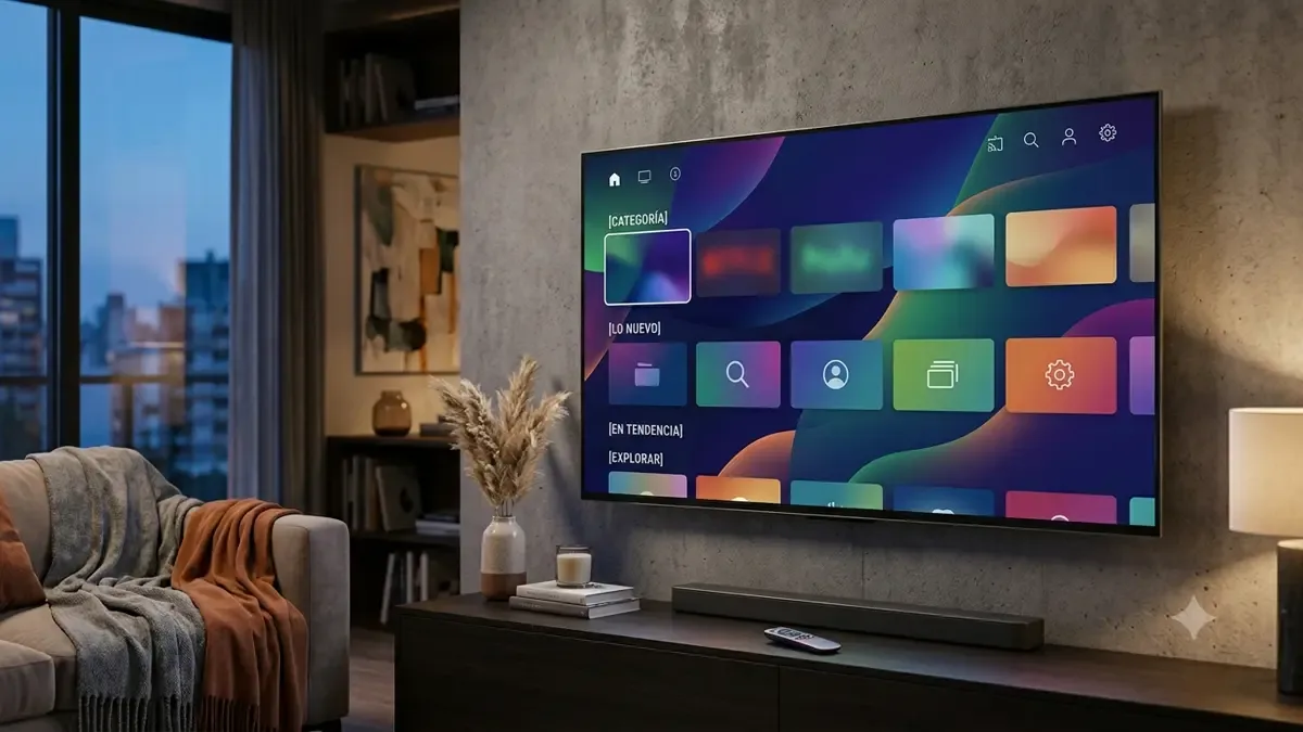 Pantalla generica de una serie de television